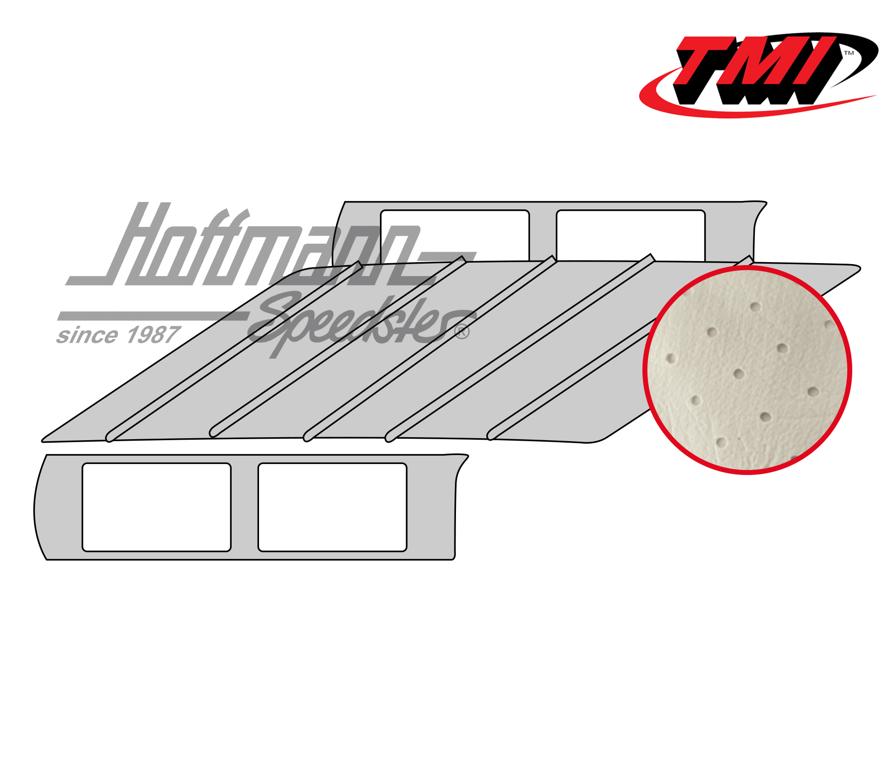 Techo, Variant, perforado, blanco antiguo | 20-3111-44 | 069-9730