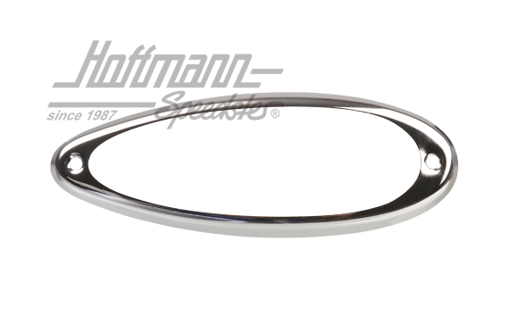 Marco cromado, tulipa piloto posterior, izquierda / derecha
                                       