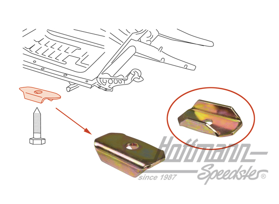 Base para tornillo de bastidor | 311 899 131 | 050-4030