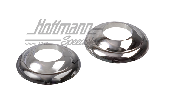 Soportes, abrepuertas / manivela, cromado | 644 552 891 02 | 020-2382-02