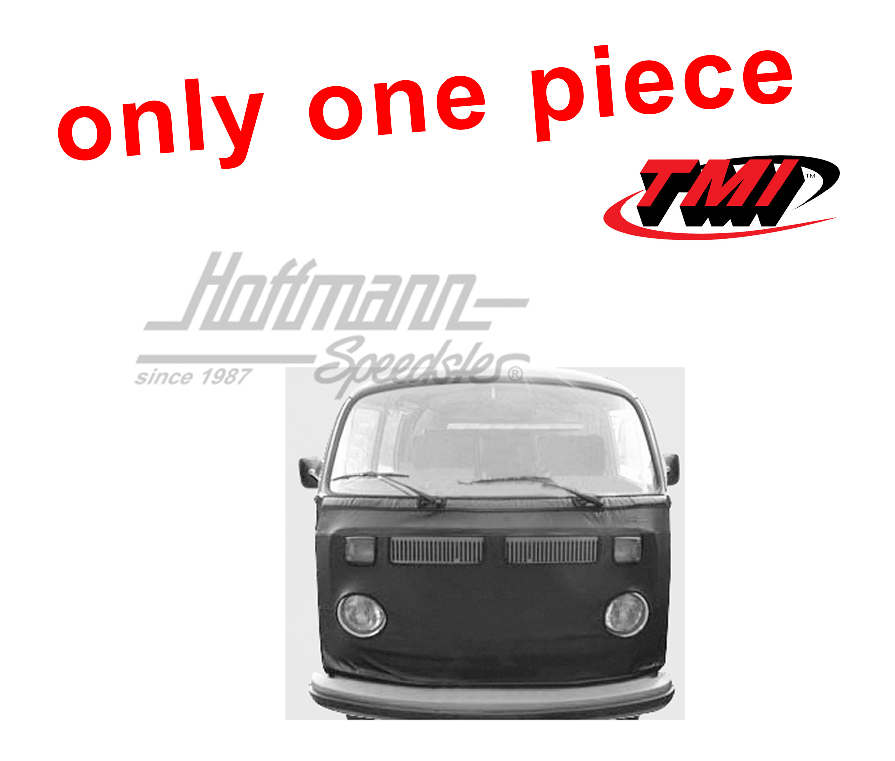 Máscara frontal de protección, Furgoneta T2, 8.72-7.79 | B-9 | 097-9953