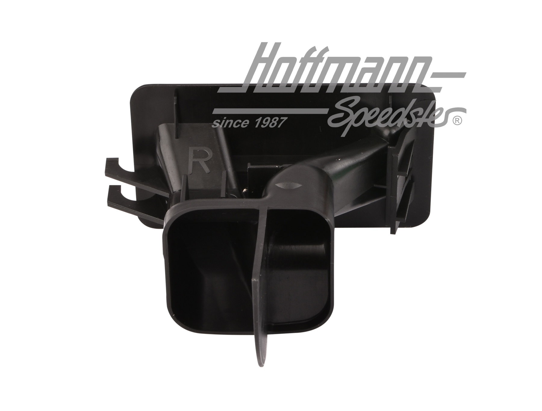 Boquilla de aire, Furgoneta T3, superior, derecha, negro                                            