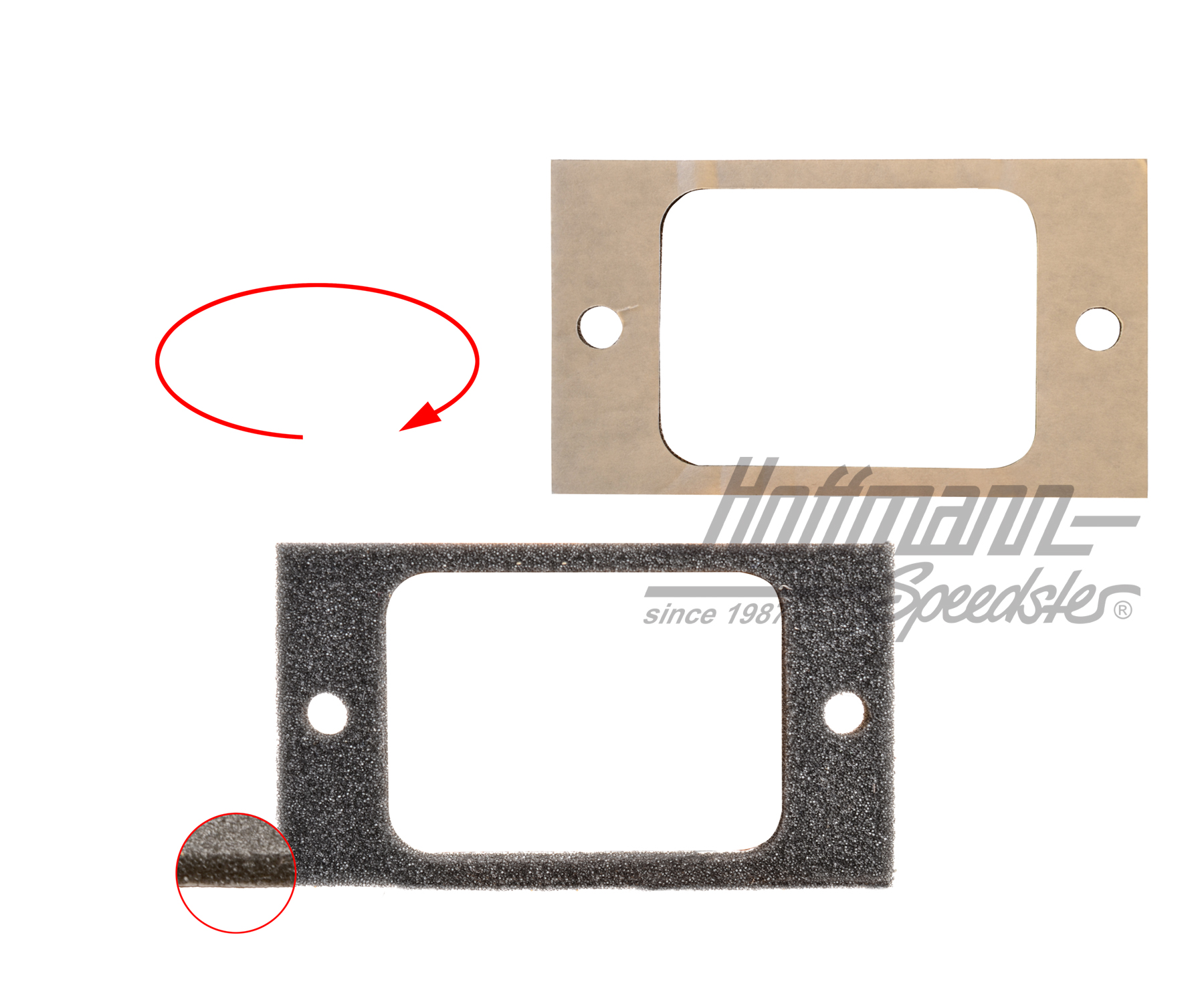 Junta, túnel del bastidor, exterior, 8.65- | 131 701 571 | 020-5270