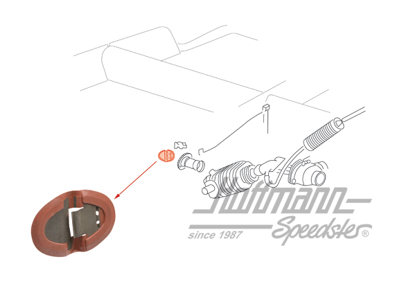Válvula de calefacción, posterior,  8.64-7.74 | 311 255 551 | 066-0123-30