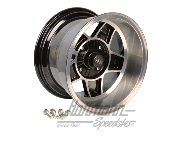 Llanta ATS, 9x15, ET-19, negra / pulida | 090519 1900 001 | 070-6024