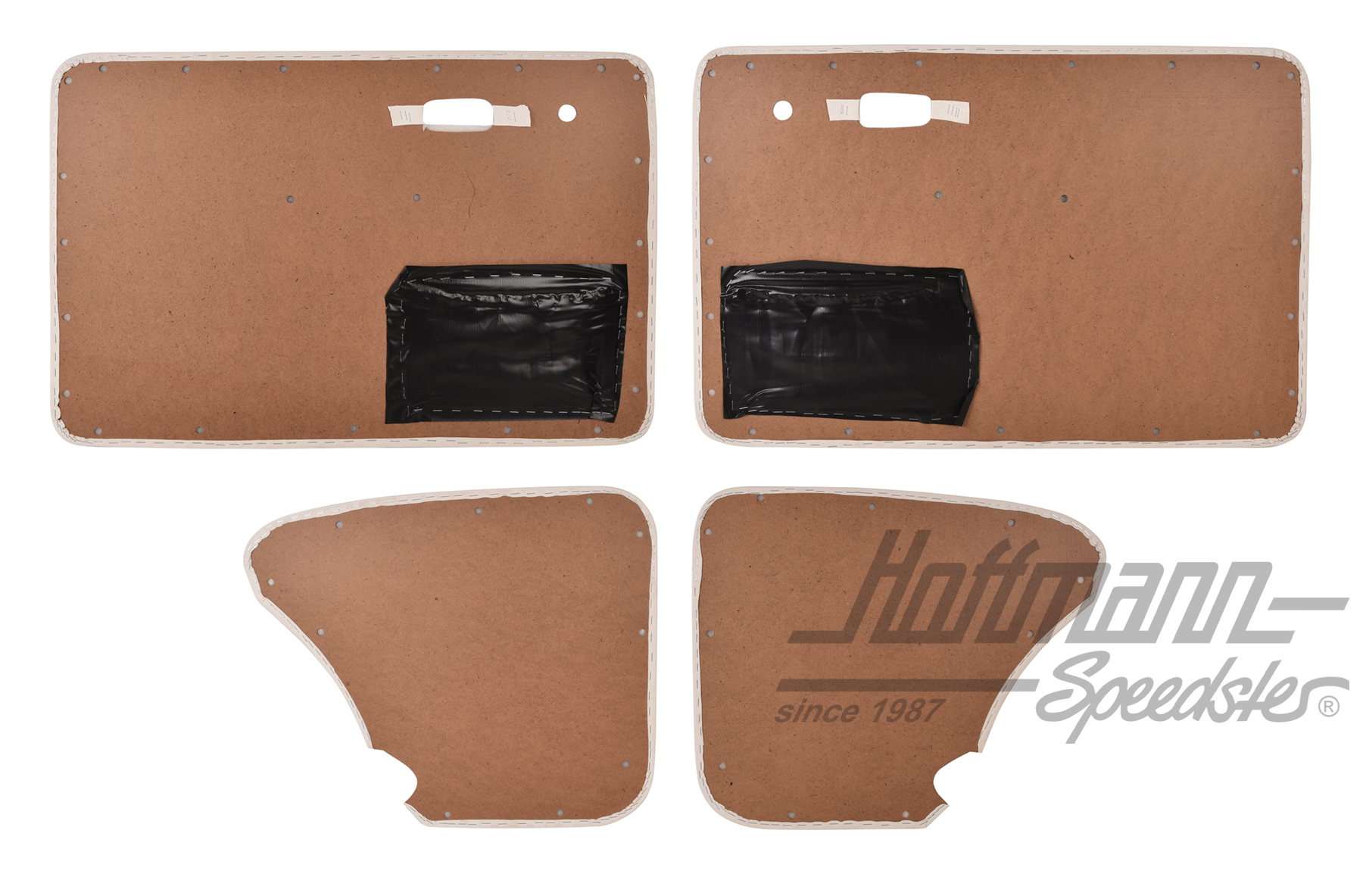 Revestimientos de puerta y laterales, blanco, Berlina, 8.66-                                        