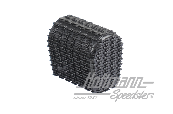 Pieza final, perfil de bordes, negra                                                                