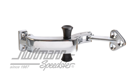Regulador, ventanilla lateral, cromado / negro | 221 847 081 D Black | 089-4580-27