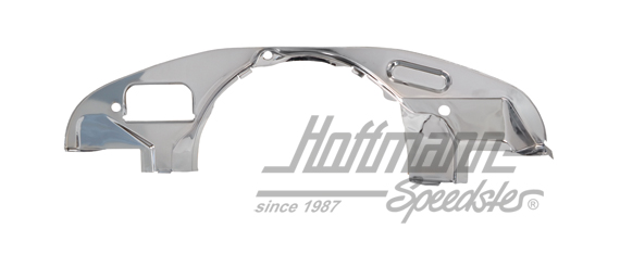 Chapa frontal, cromada, 8.70-, con Doghouse | 113 119 517 | 010-1481-10