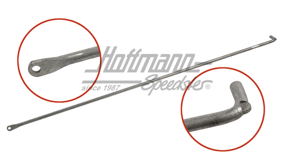 Dispositivo de elevación, capó delantero, Tipo 181 | 181 823 363 | 080-2540