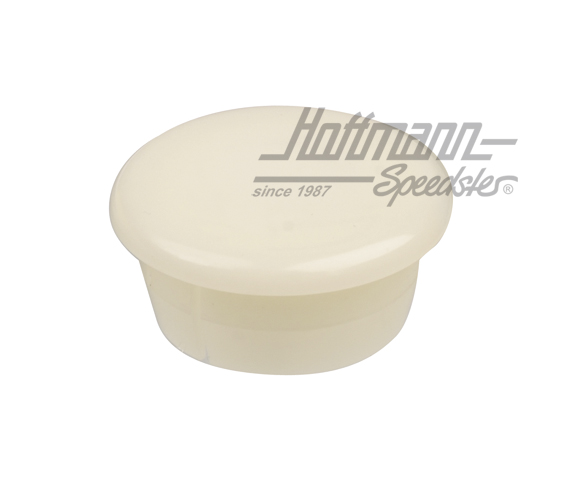 Tapón obturador, gancho de remolque, blanco                                                         