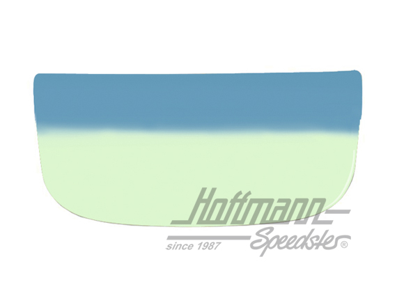 Parabrisas, Cabriolet 1303, verde / franja azul | 151 845 101 KGB | 020-6016-10