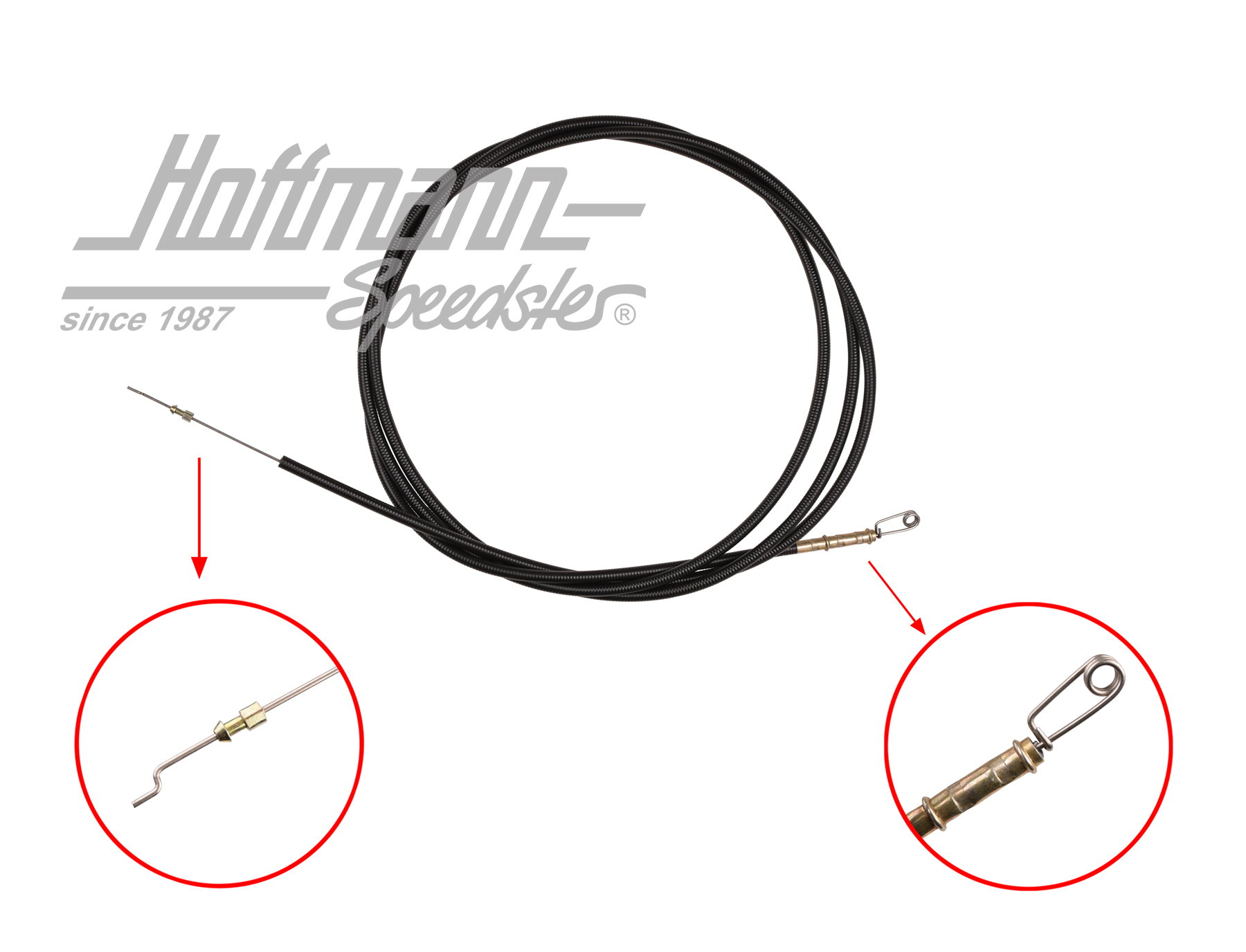 Cable de calefacción,distribuidor de aire caliente, 75-79 | 211 711 605 F | 090-1294-30