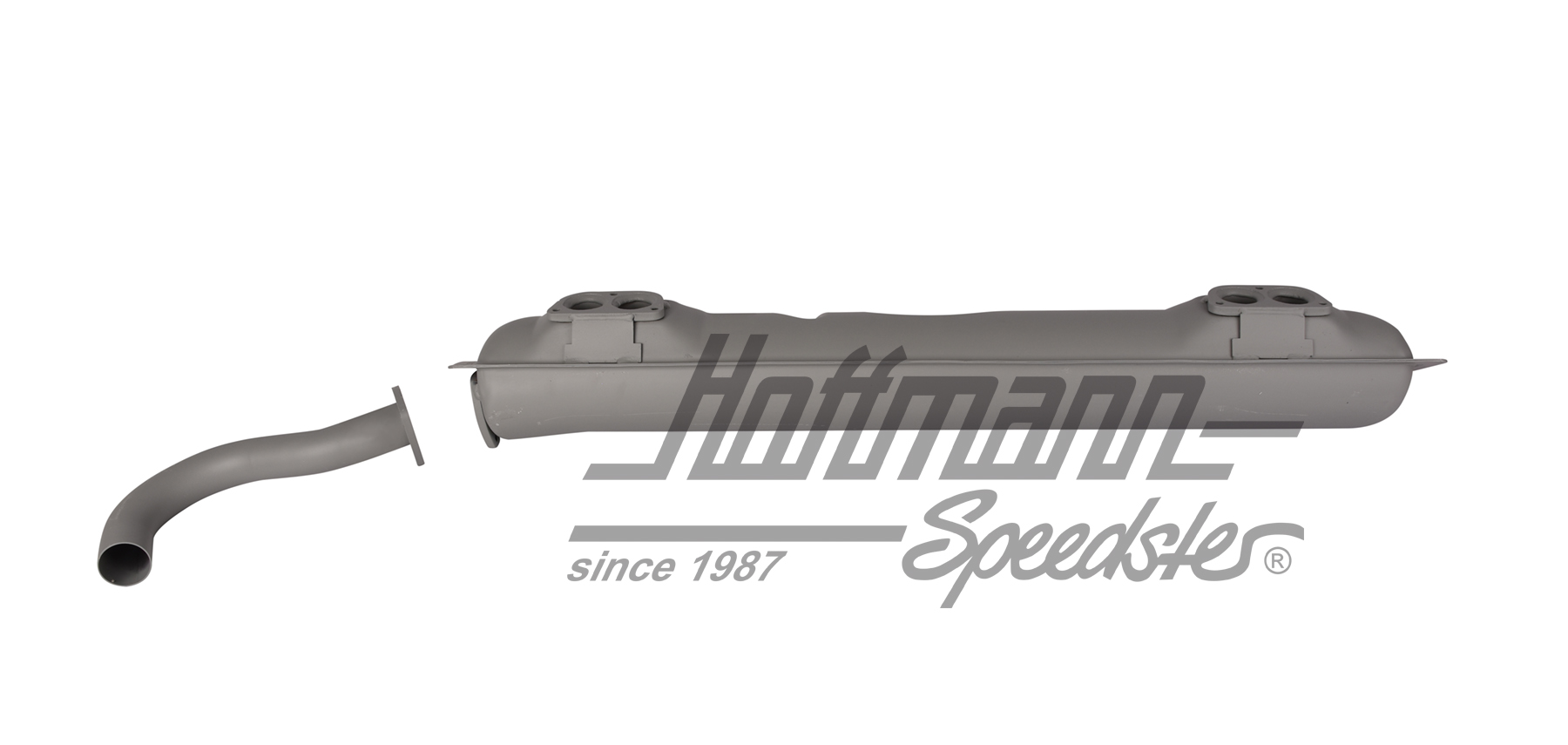 Juego de silenciador de escape, Furgoneta T2/T3, 1.7-2.0, 71-85                                     