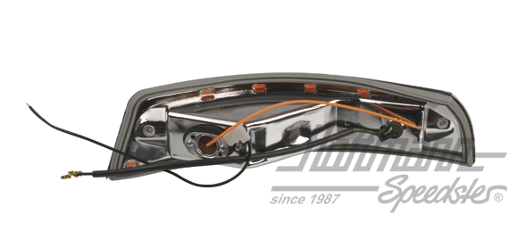 Piloto intermitente, amarillo, 65-68, izquierda                                                     