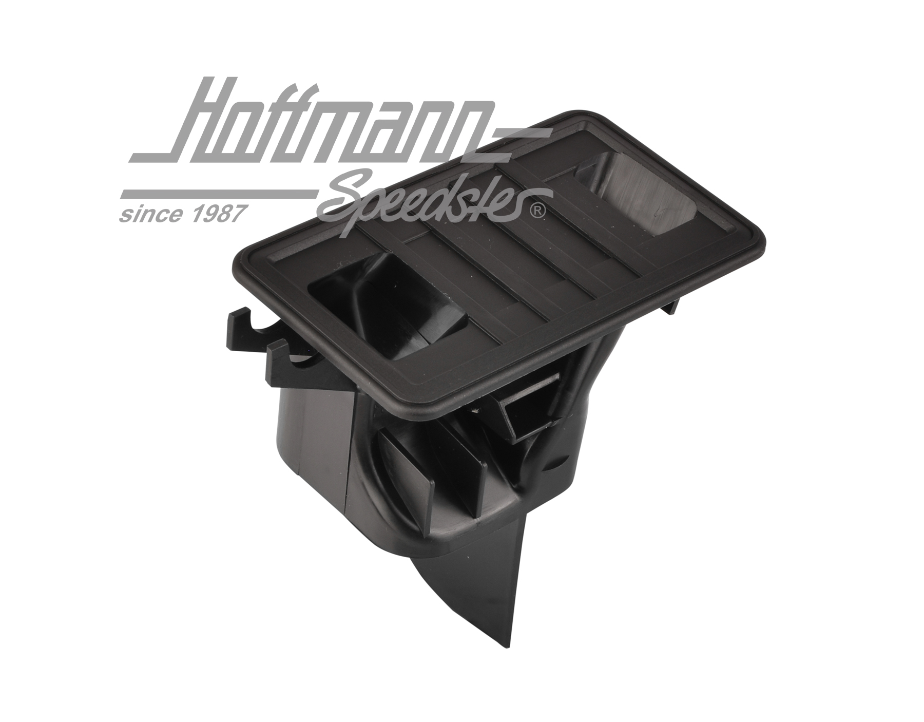 Boquilla de aire, Furgoneta T3, superior, derecha, negro                                            