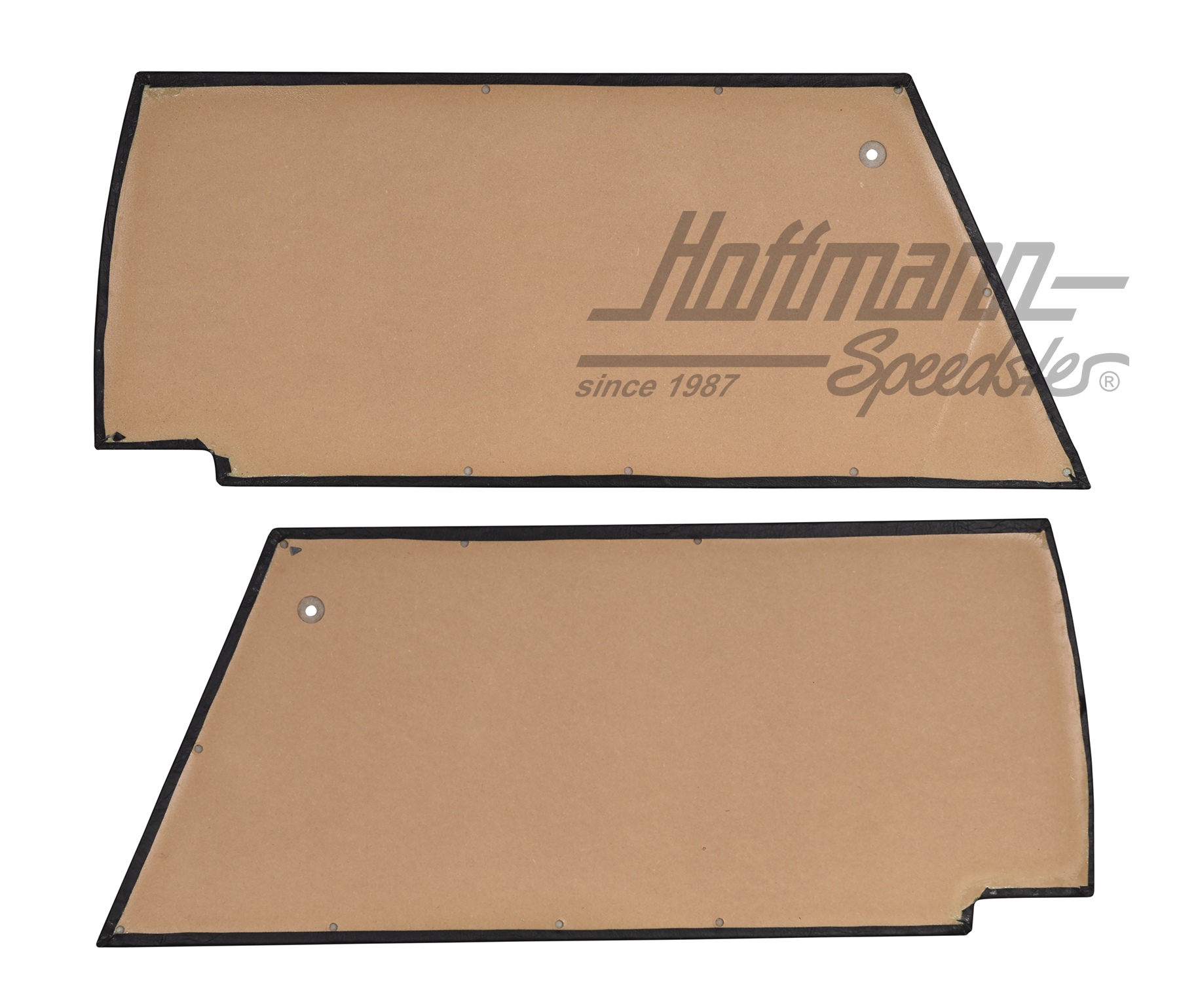Paneles laterales,
 compartimento de carga, negro                                                  