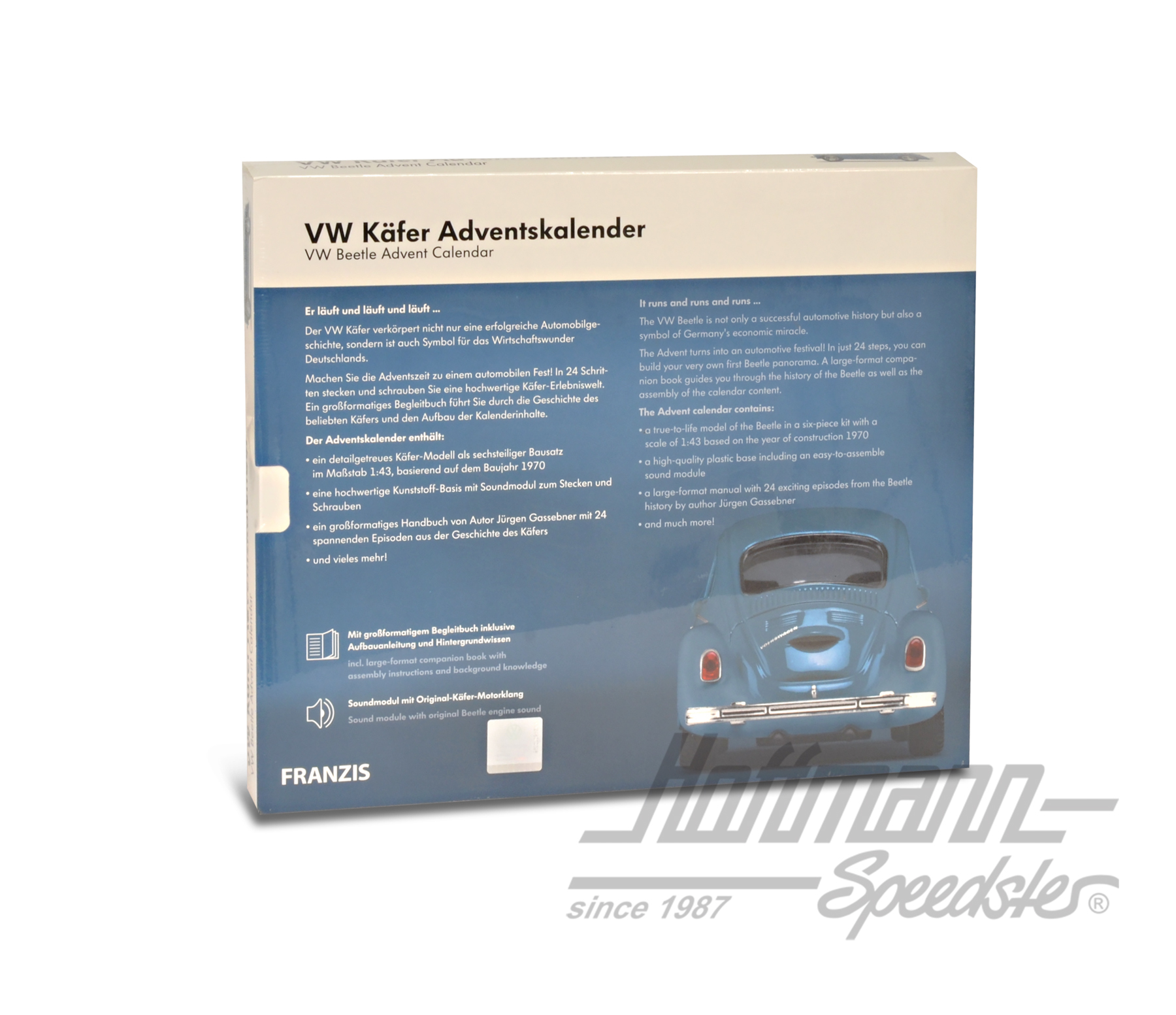 VW Escarabajo - Calendario de Adviento, con Escarabajo                                              