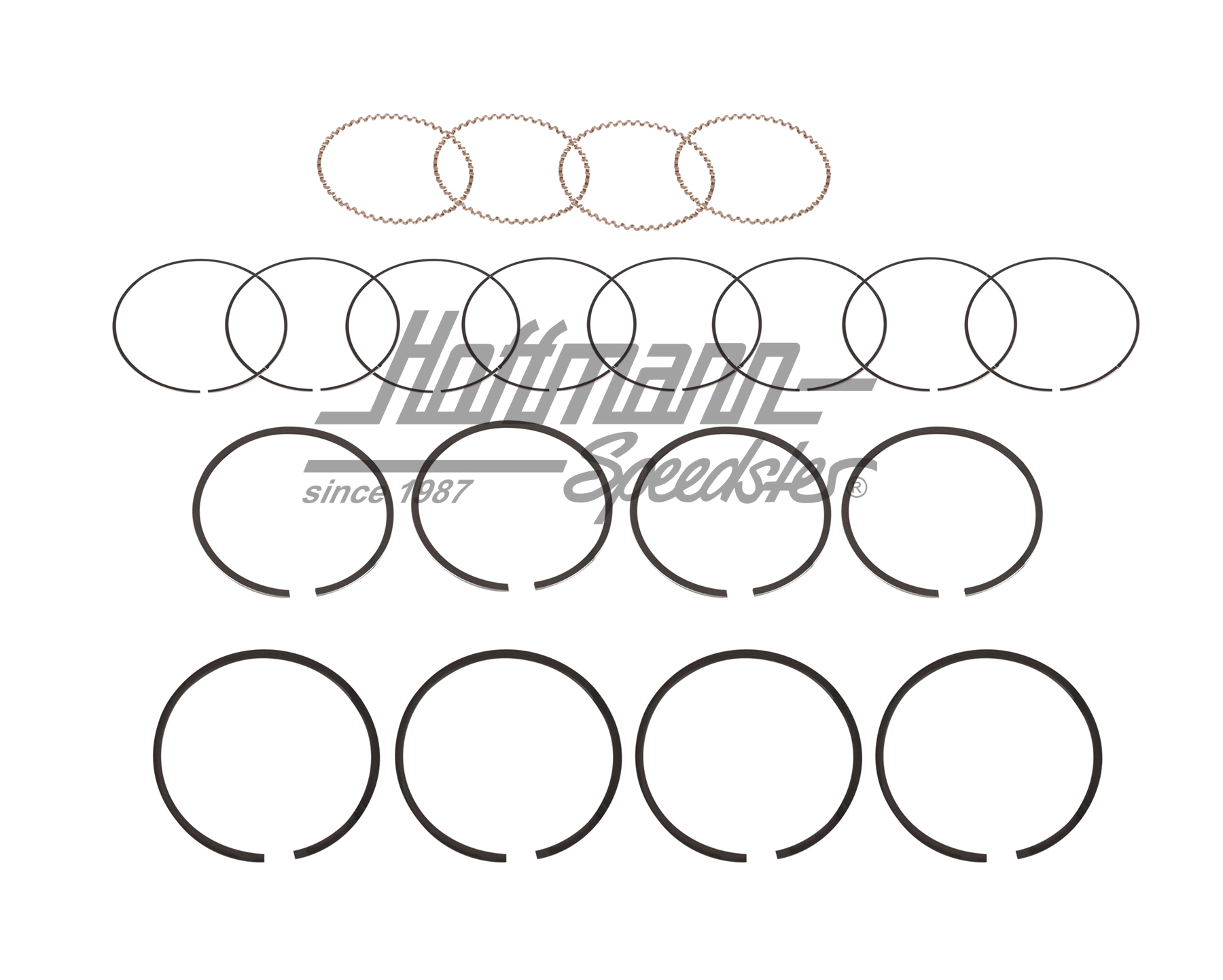 Aros de pistón
, 95.5mm/2200, para 4 pistones | VW955WB21R | 307-0580-20