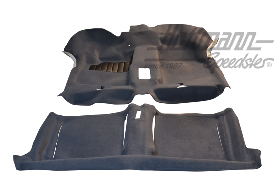 Juego de alfombrillas, Golf 1 Cabriolet, gris                                                       