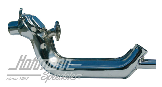 Intercambiador de calor, de serie, cromado, izqda. | 043 255 107 HC | 020-0221