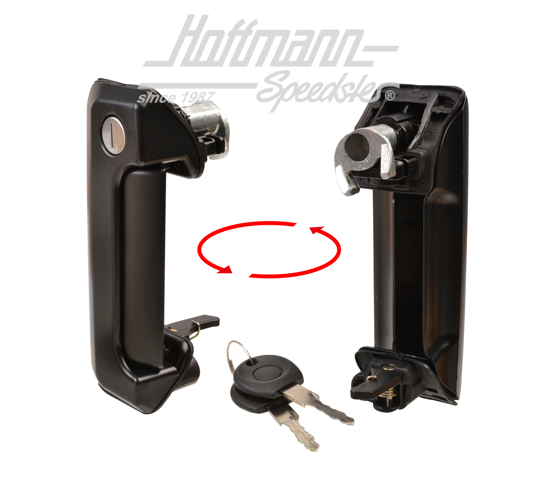 Tirador, puerta corredera, Furgoneta T4, dcha. | 701 843 704 B | 408-1024-02