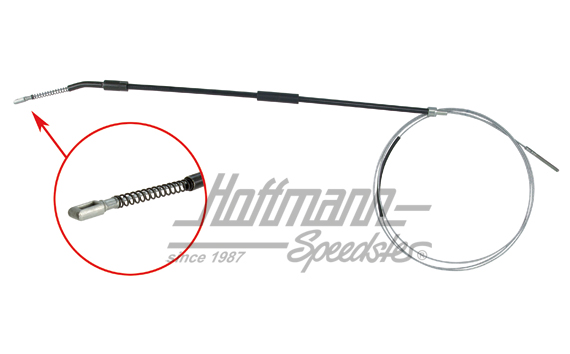 Cable del freno de mano, Furgoneta T1, 60-63, 3460 mm | 211 609 701 E | 089-2688-19