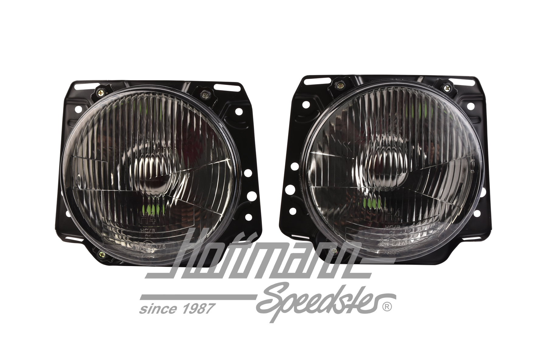 Juego de faros, H4, Golf 2, negro | 191 941 753 A  OE-SK | 209-3817