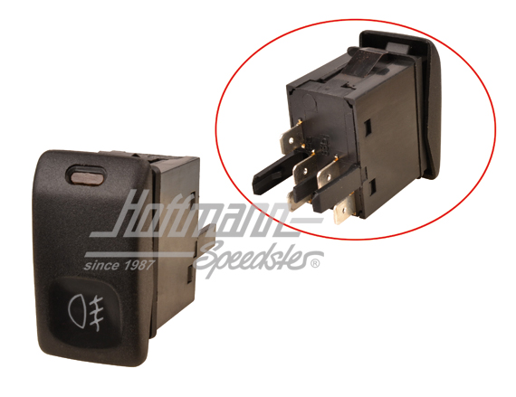 Interruptor, faro antiniebla, Golf 2 | 191 941 535 B | 209-3443