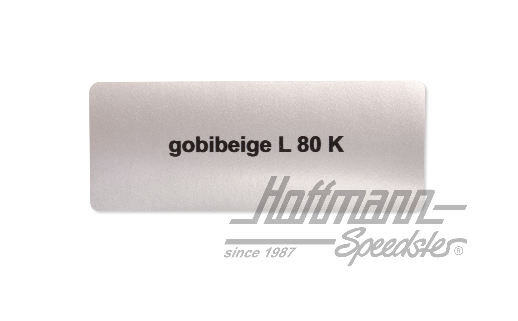 Pegatina, número de color L80K, beige gobi | L80K | 021-0180-20