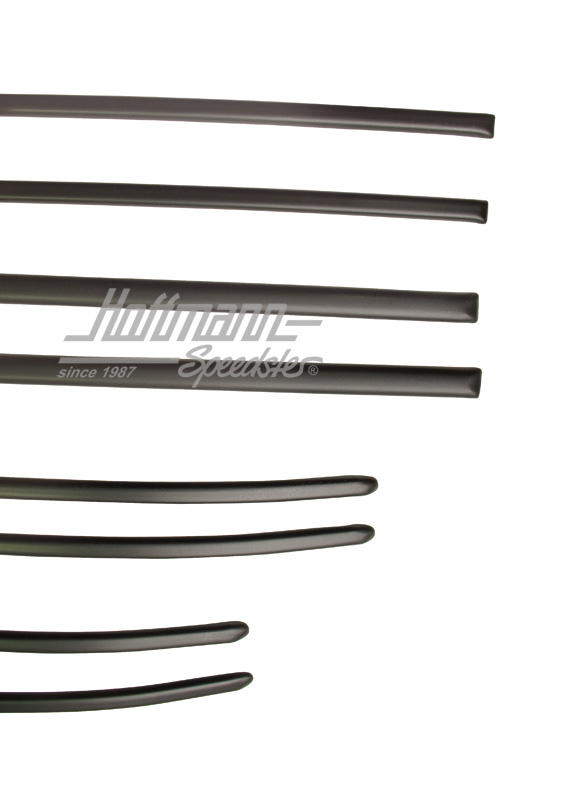 Kit de molduras, de 8 piezas, Golf 1, negro | 171 898 111 | 180-1170-10