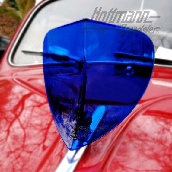 Turbulenciador, parabrisas, azul                                                                    