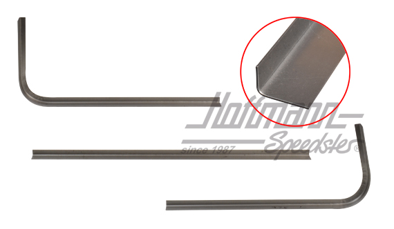 Chapa de reparación, marco del cristal, posterior, izquierda | 333 000 351 | 390-0007-11