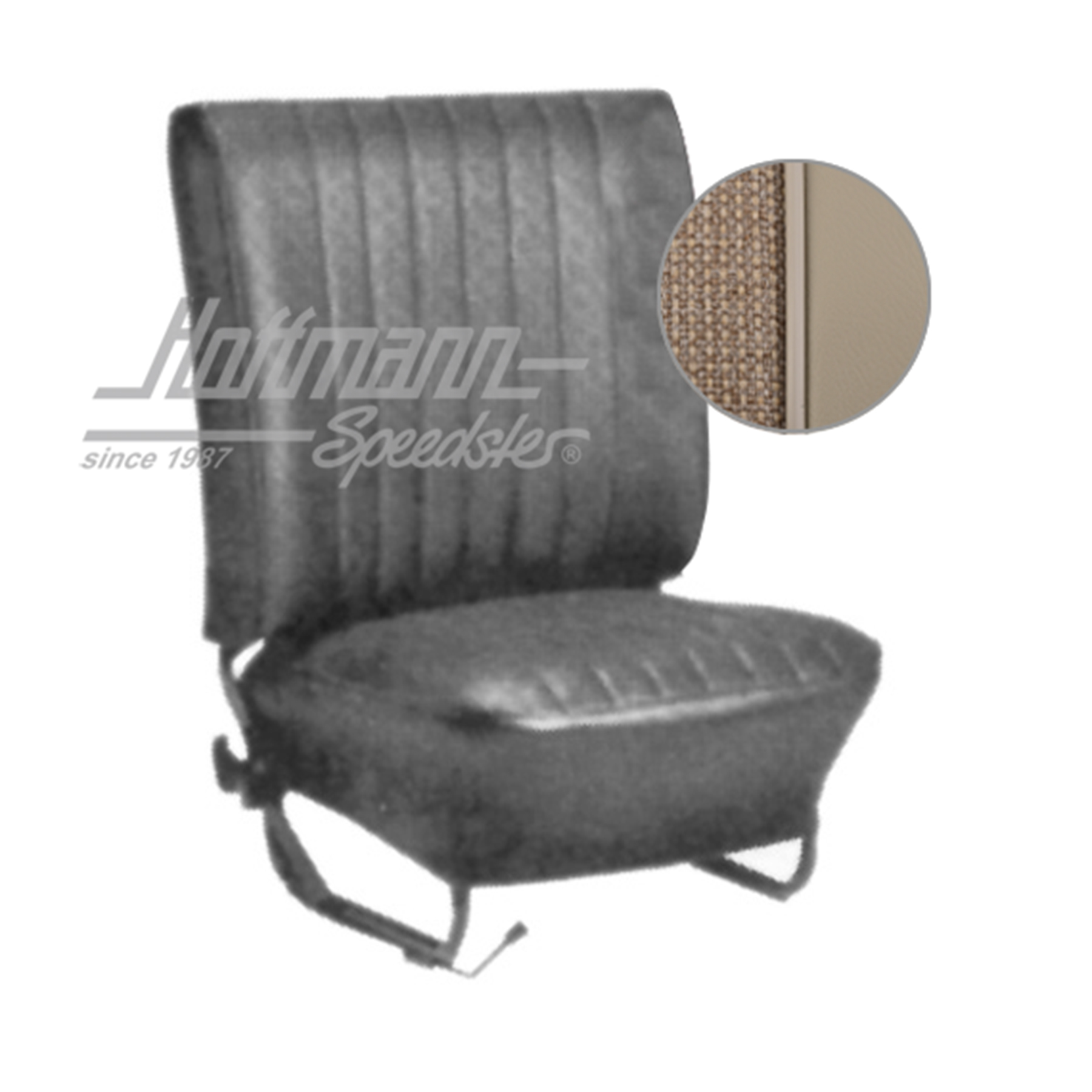 Fundas de asientos, Sedán, 8.64-7.67, Tweed, beige/blanco antiguo | 43-1124-15-74 | 055-5550-40