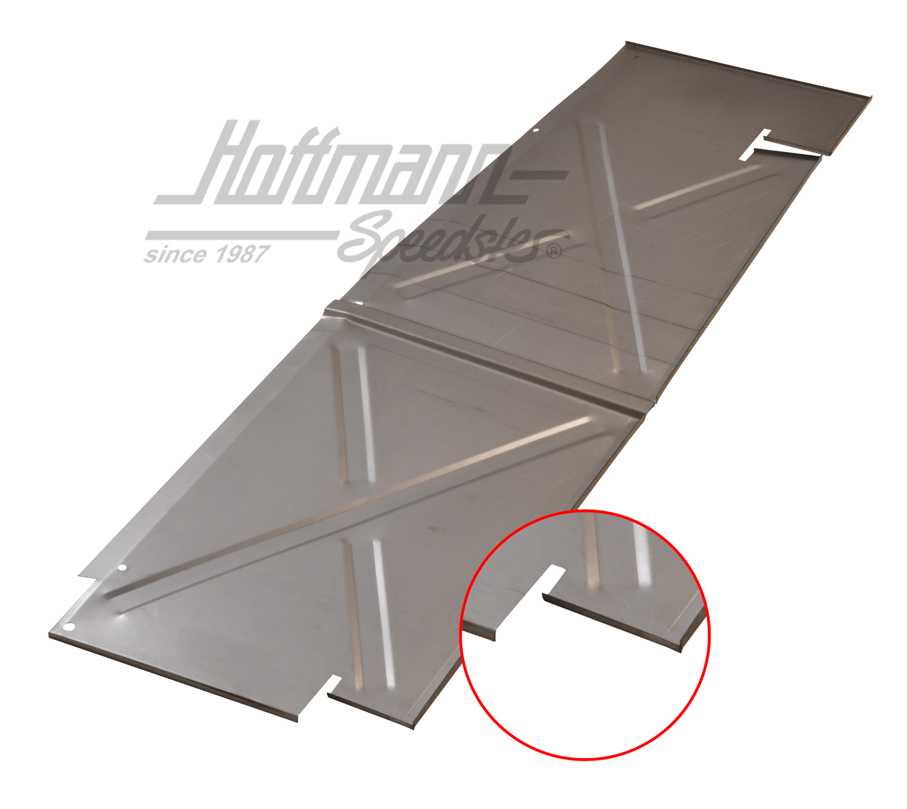 Chapa subsuelo, Furgoneta T1, 50-59, derecha | 215 703 706 A | 095-0980-02