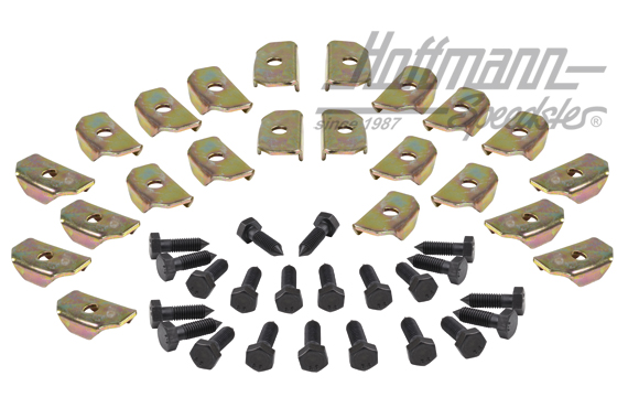 Juego de tornillos, placa de base | 111 898 001 | 050-4032