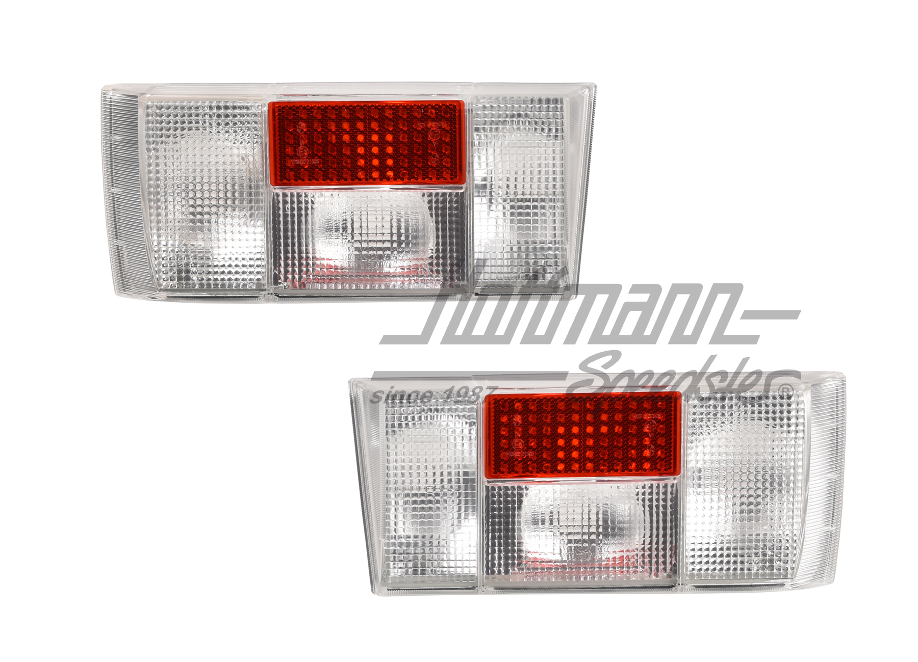 Pilotos traseros, Golf 1, 74-93, blanco/rojo | 171 945 111 K / 171 945 112 K | 190-4390-50