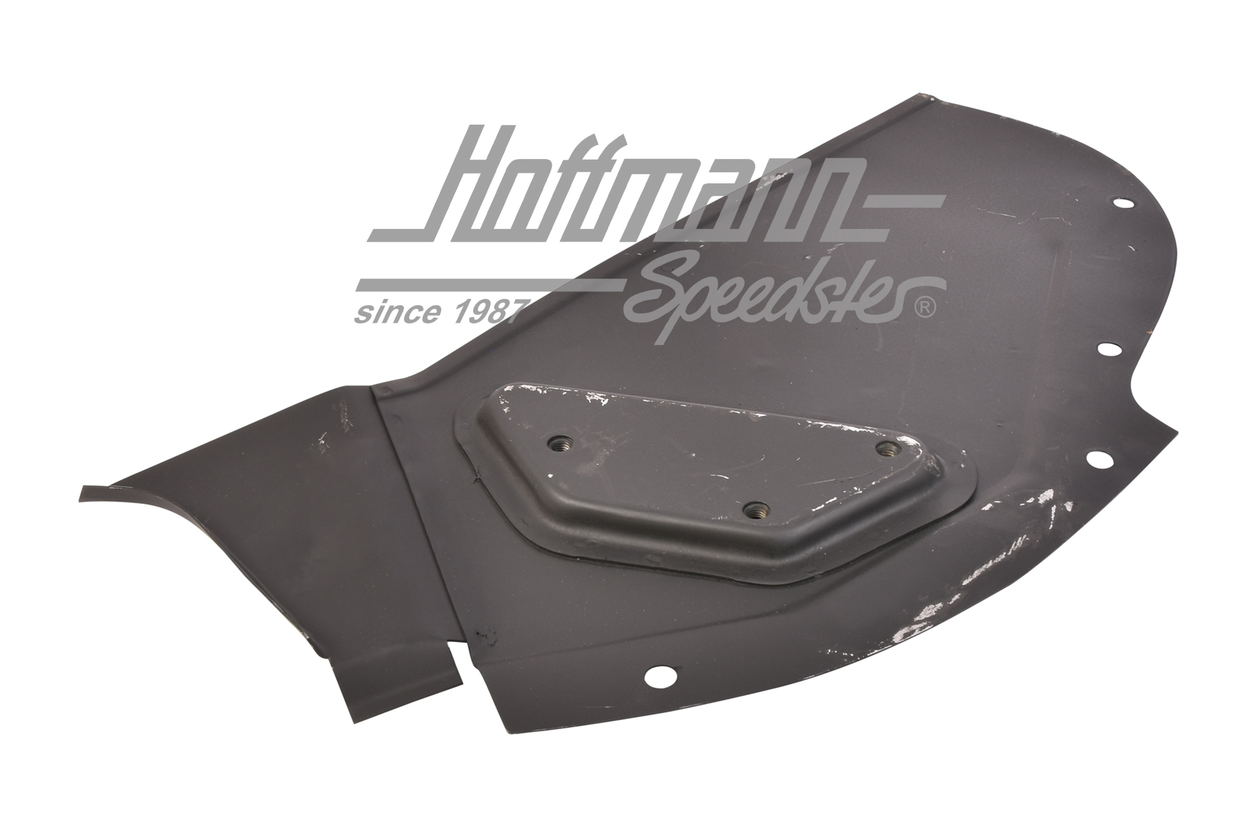 Chapa de soporte de parachoques, delantero, 8.69-7.73, derecha                                      