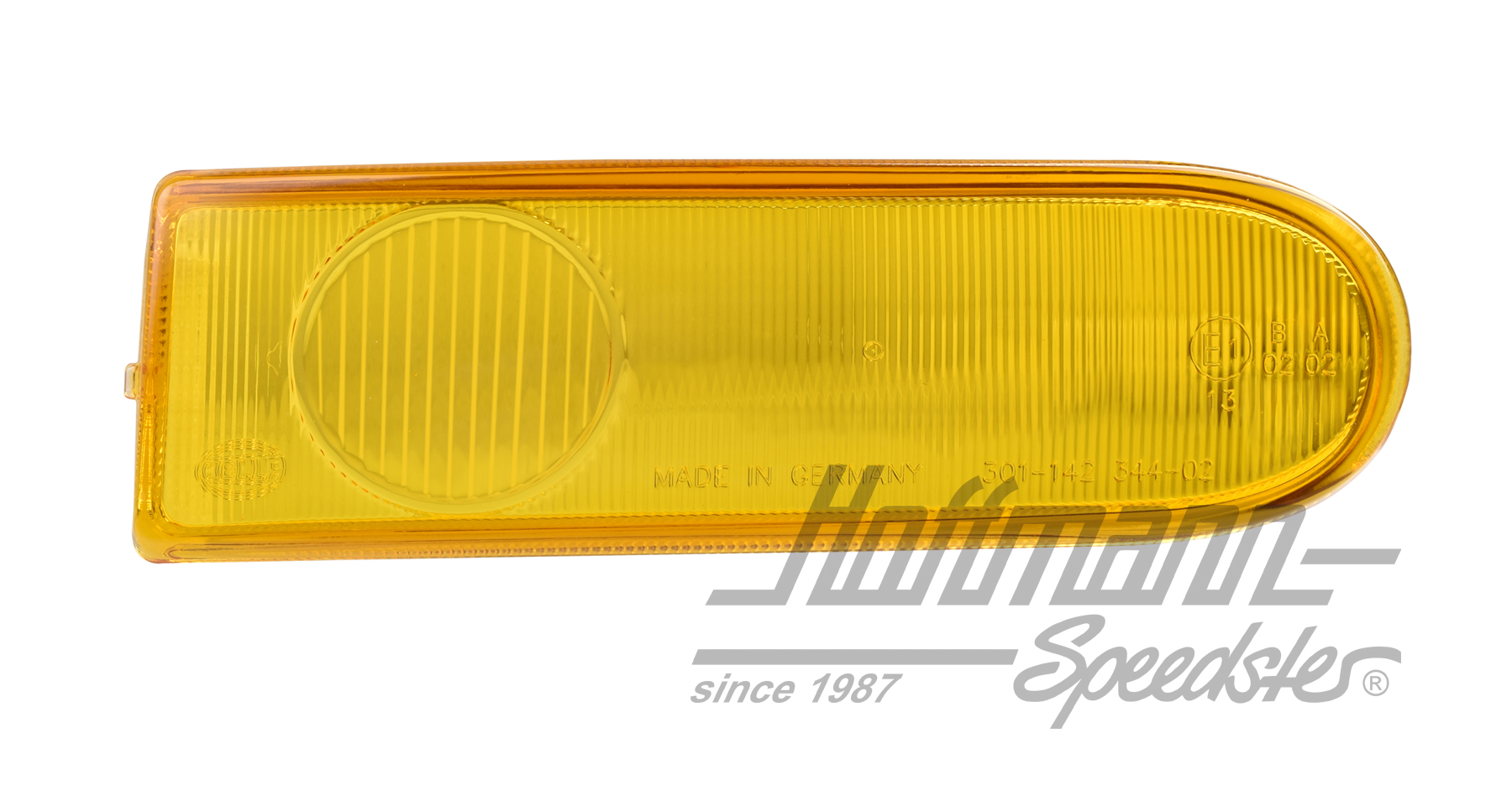 Cristal, faro antiniebla, 993, amarillo, dcha. | 9ES 142 344-02G | 580-1964-12