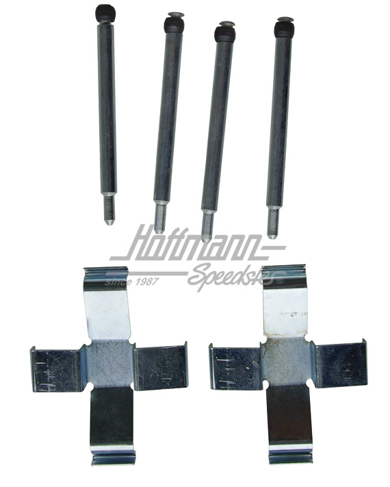 Kit de sujeción, pastillas de freno, ATE, 72-86 | 211 609 082 | 090-3122-20