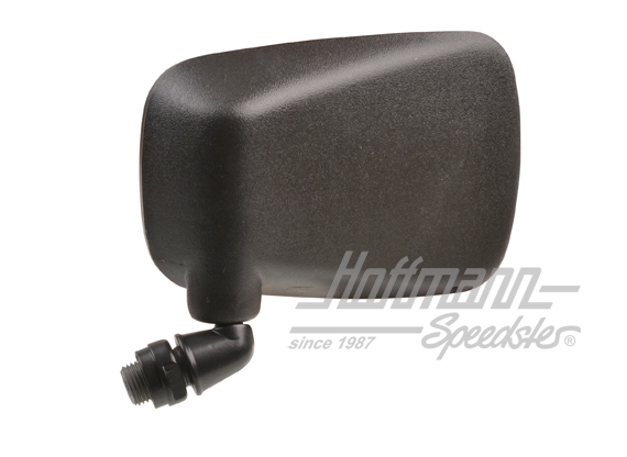 Retrovisor exterior, Berlina, plástico, negro, izquierdo                                            