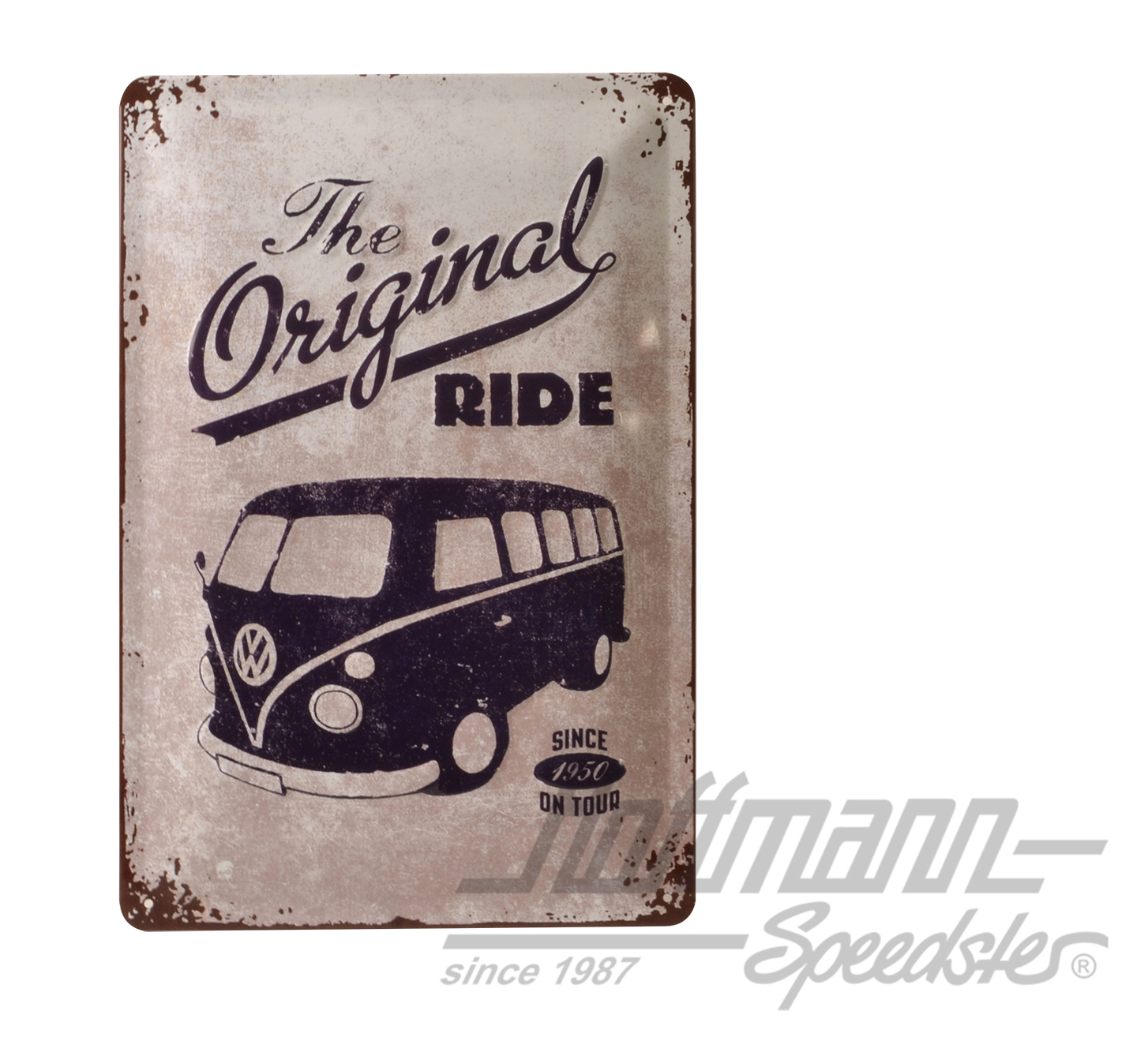 Placa de chapa, VW Bulli, The Original Ride | 22188 | 021-0176-30