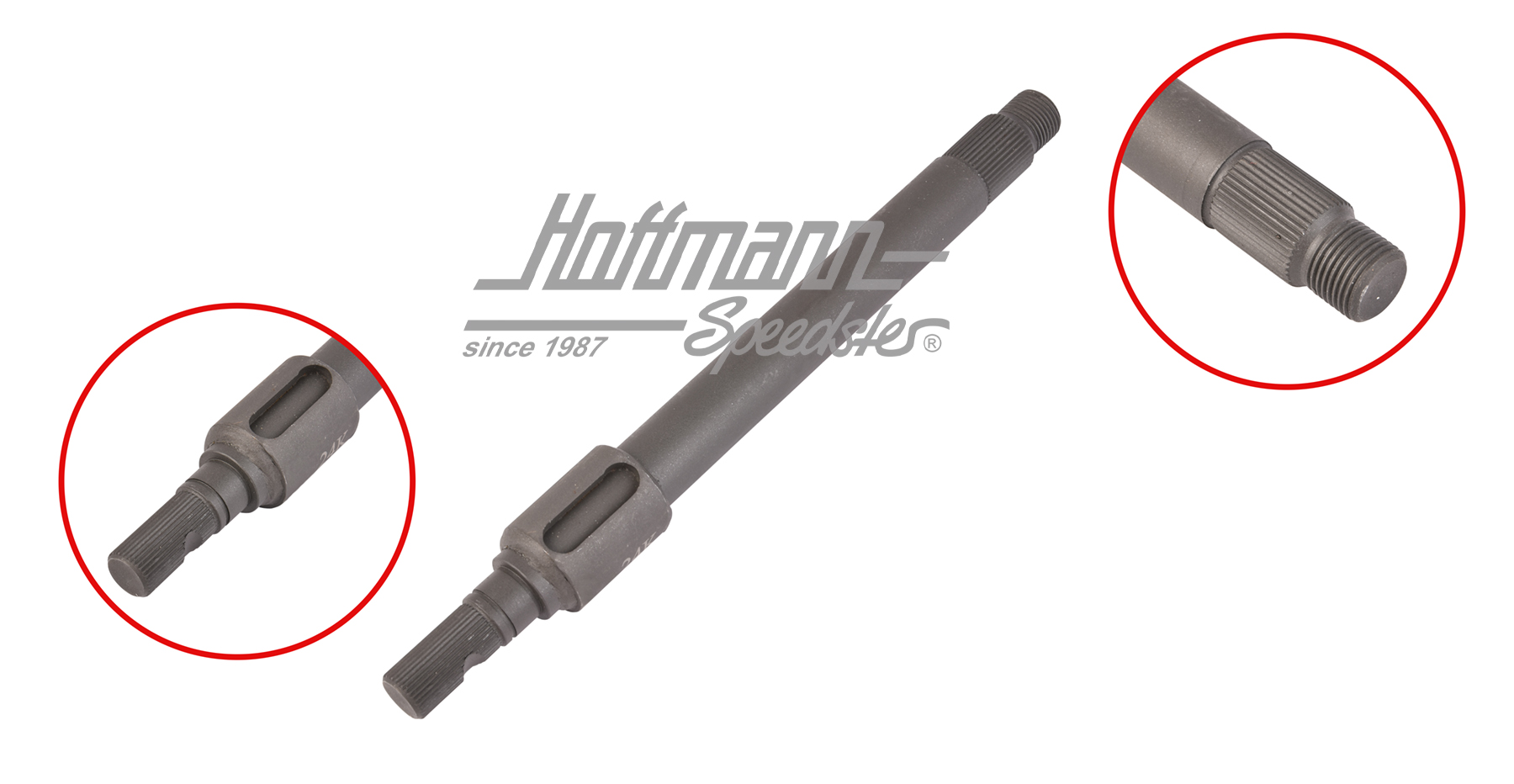 Columna de dirección, superior, Porsche 911/914, 68-73 | 901 347 061 01 | 521-4590-50