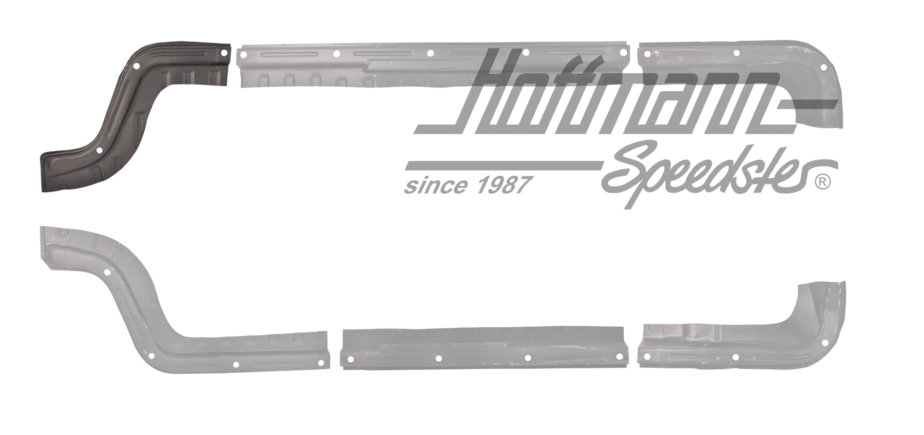 Chapa de reparación, placa de piso, anterior, derecha                                               