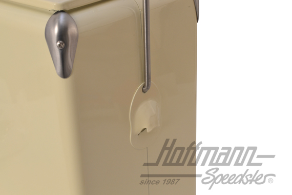 Kühlbox, Vintage Cooler, cream