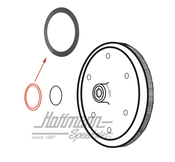 Arandela, volante motor, 0.32mm, -3.66                                                              