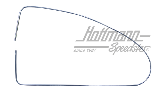 Marco decorativo de aluminio, cristal lateral izqdo., 8.64- | 113 853 345 D | 020-5621