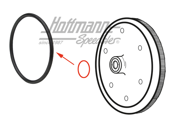Junta anular, volante de impulsión motor | 311 105 295 A | 010-1008