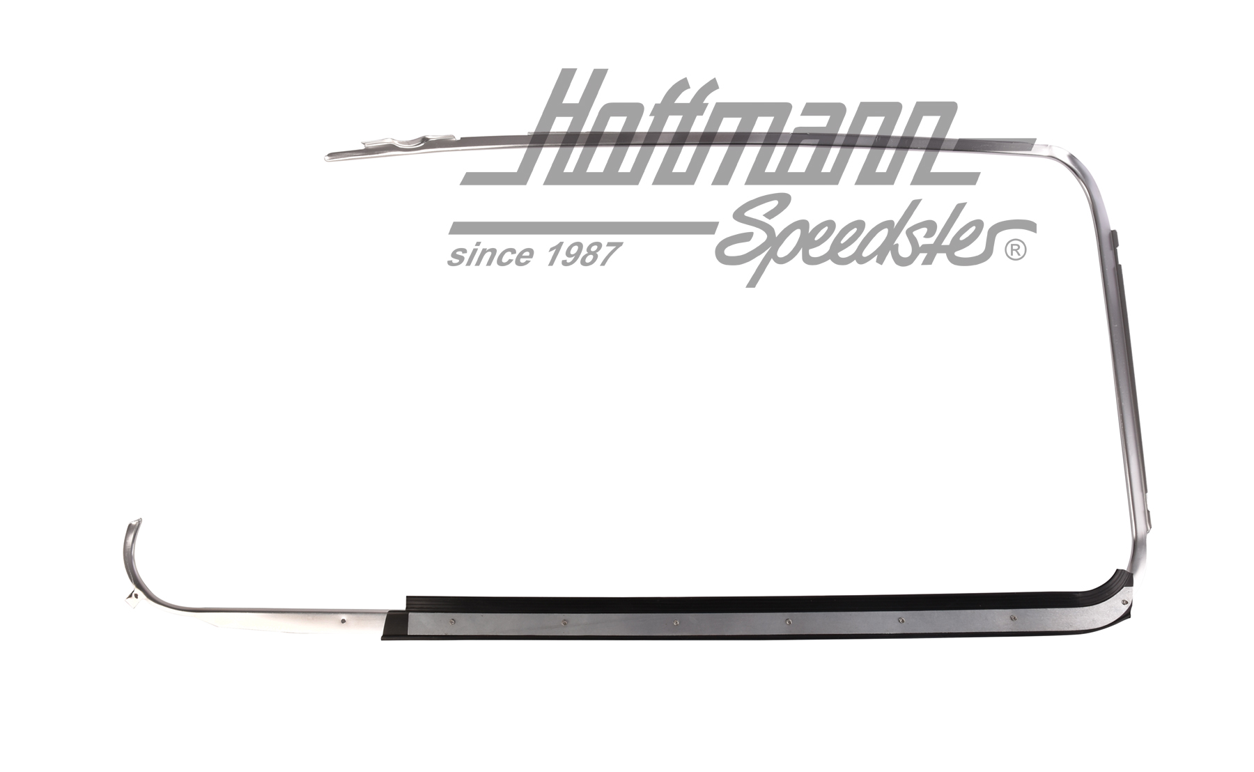 Marco decorativo de puerta, compl., color plata, dcha., 8.64-, Brasil                               