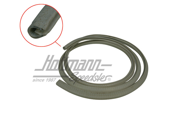 Burlete, ventanilla pivotante, carrocería, blanco | 113 847 131 AW | 020-2258-08